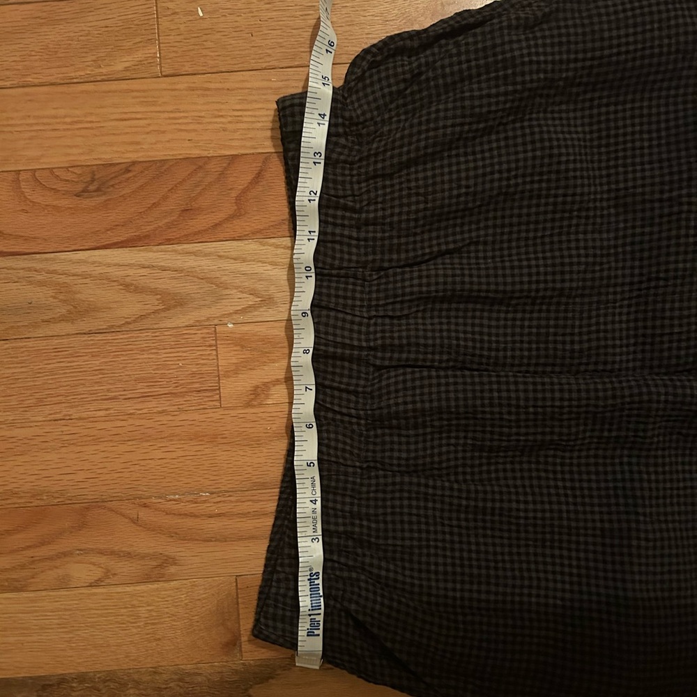 Eileen Fisher puckered linen skirt - Picture 6 of 6